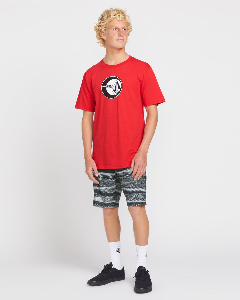 Simply Stoned Short Sleeve Tee - Ribbon Red