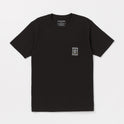 Pocket Label Short Sleeve Tee - Black