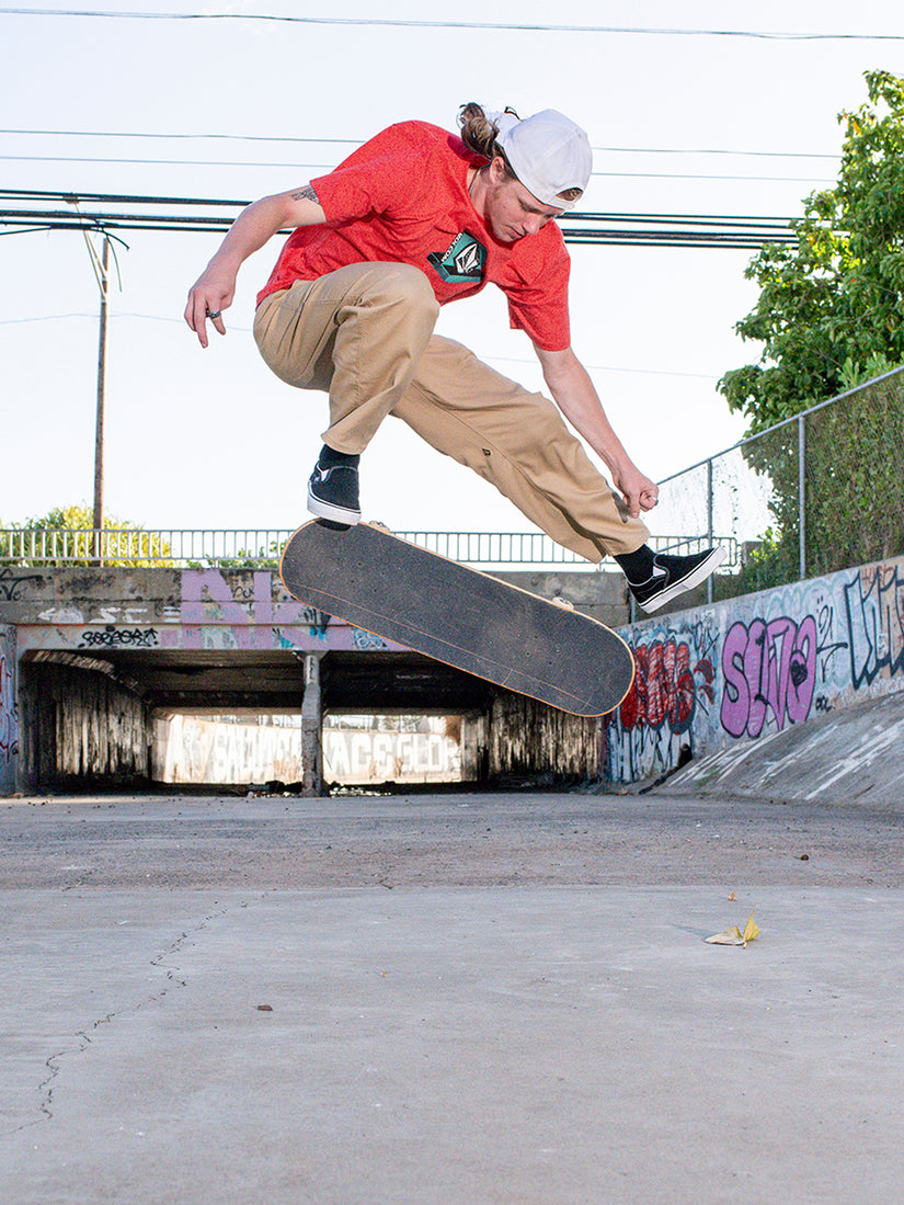 Leanin Short Sleeve Tee - Flash Red