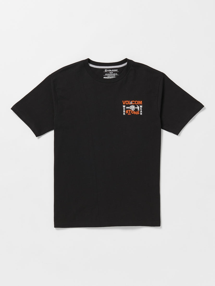 Volcom Workwear Nailed Short Sleeve Tee - Black