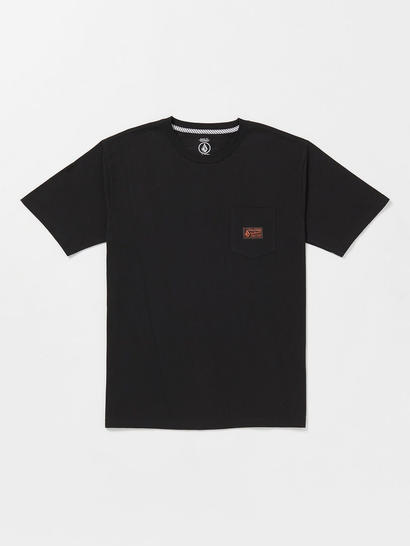 Volcom Workwear Certifico Short Sleeve Tee - Black