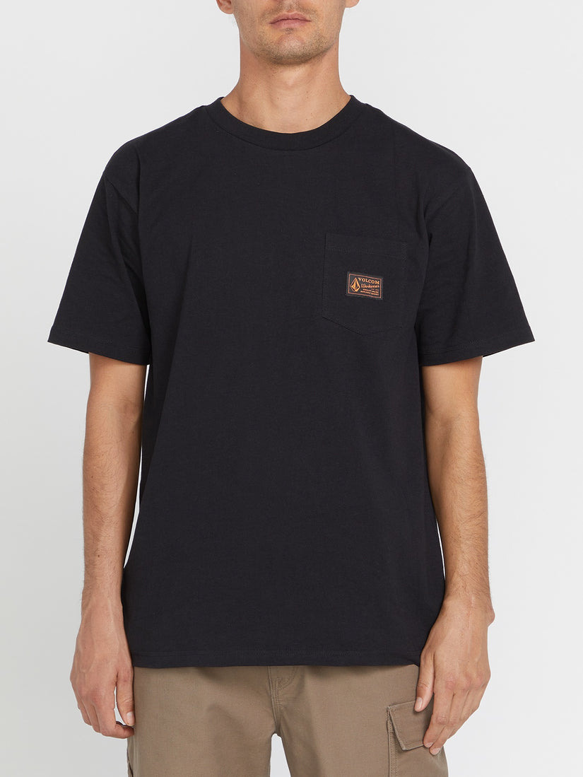 Volcom Workwear Certifico Short Sleeve Tee - Black