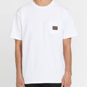 Volcom Workwear Certifico Short Sleeve Tee - White