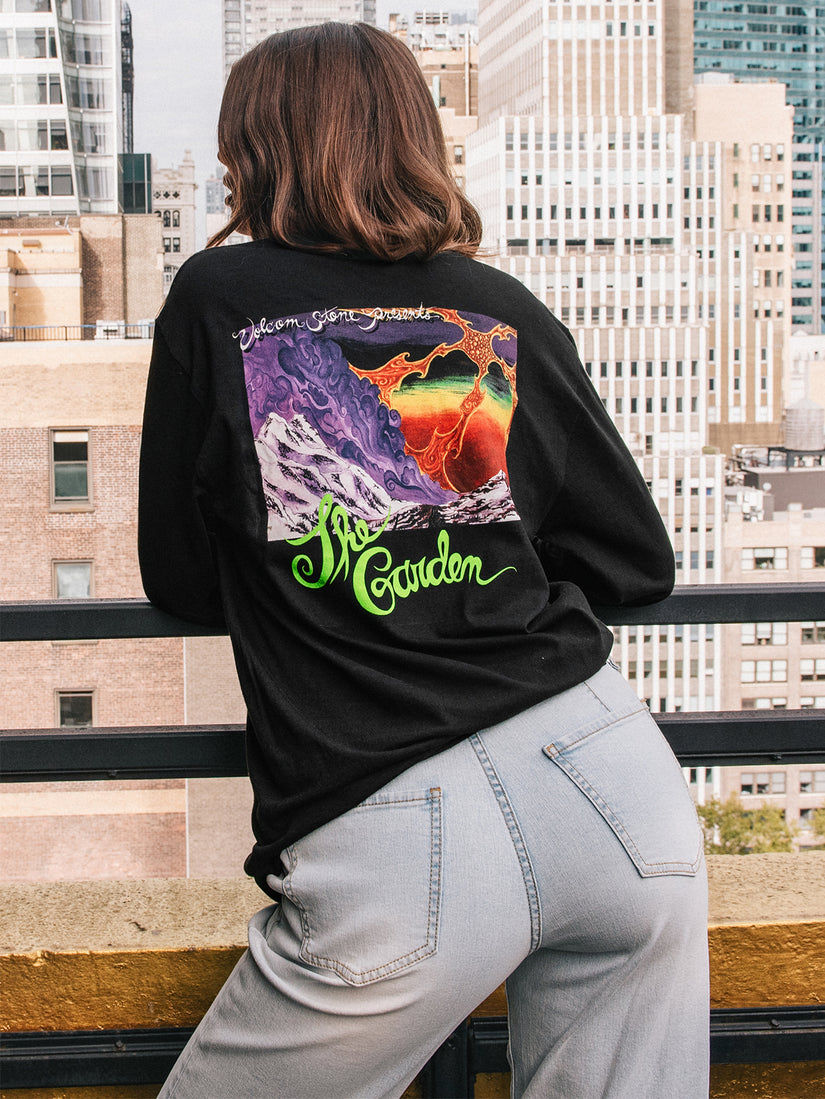 Volcom Entertainment The Garden Long Sleeve Tee - Black