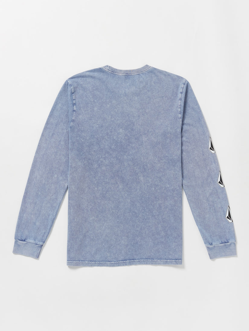 Iconic Stone Plus Long Sleeve Tee - Denim