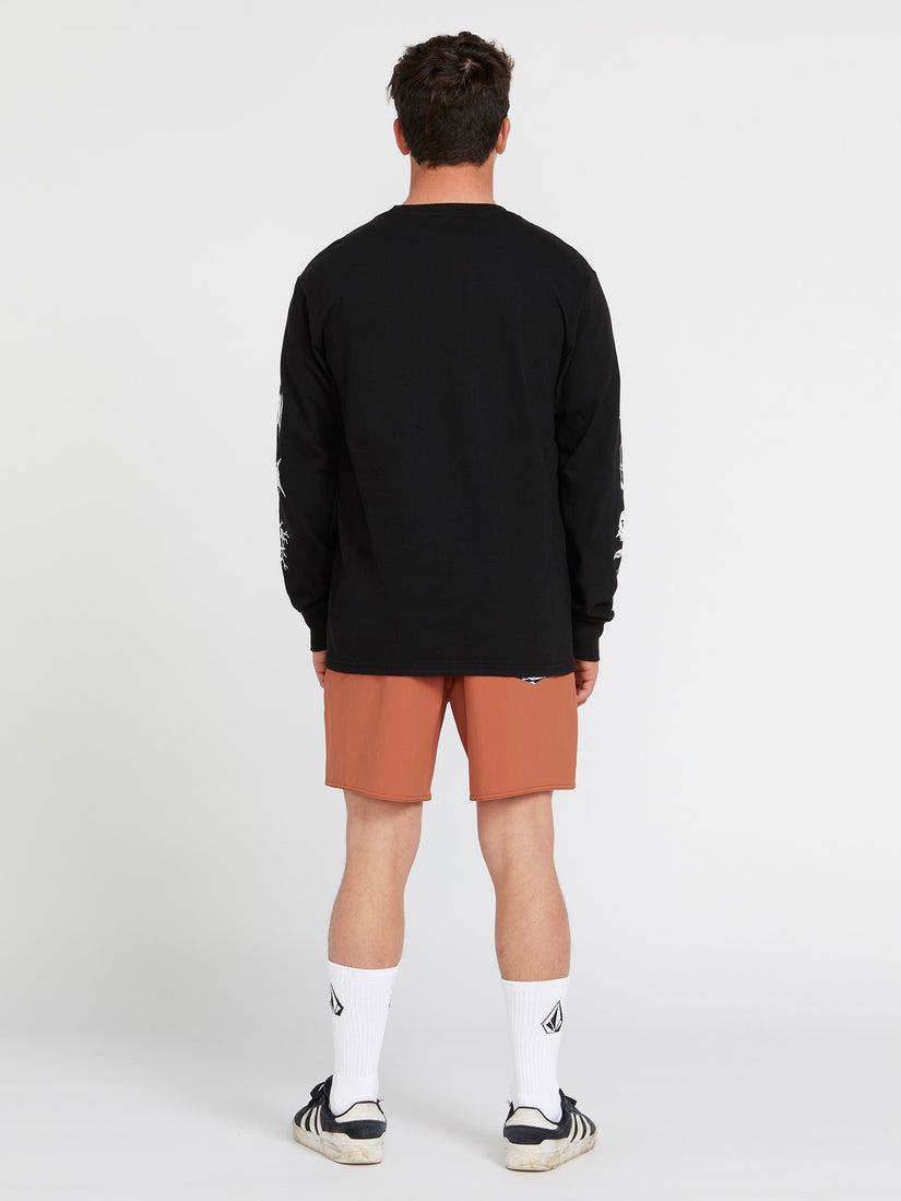 About Time Long Sleeve Tee  - Black