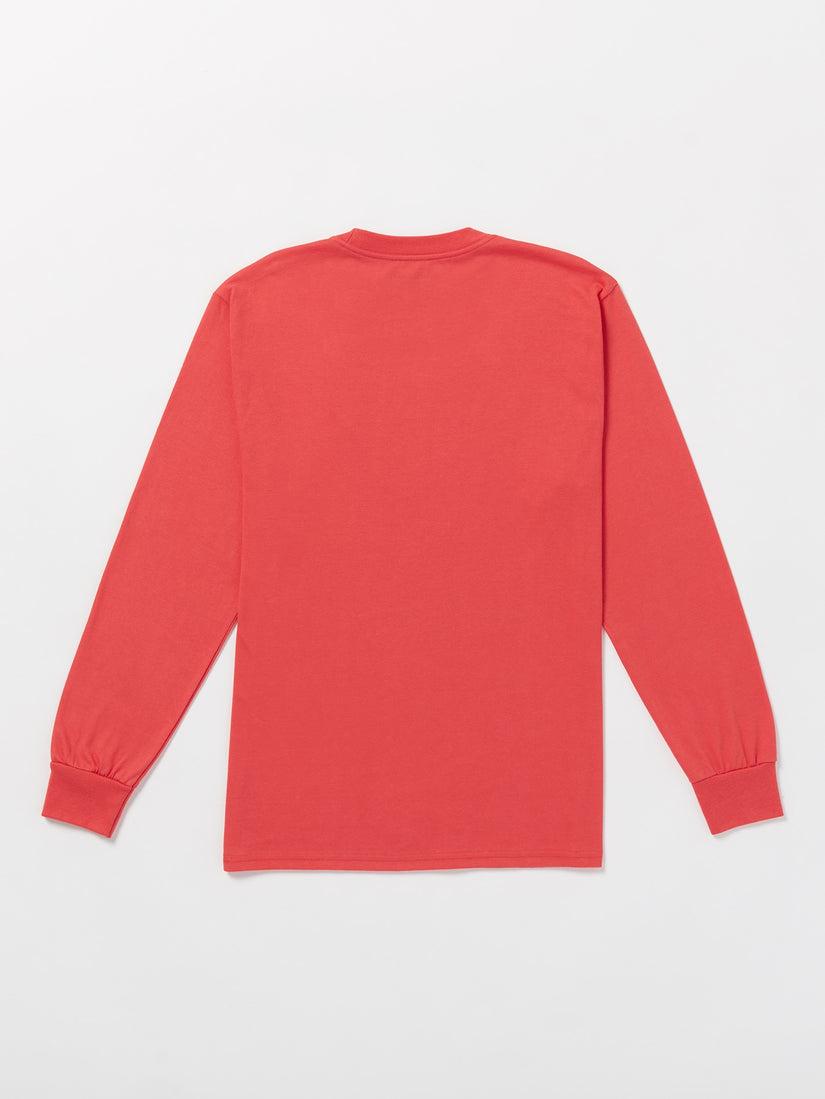 Cheezmoso Long Sleeve Tee - Flash Red