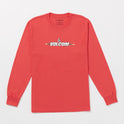 Cheezmoso Long Sleeve Tee - Flash Red