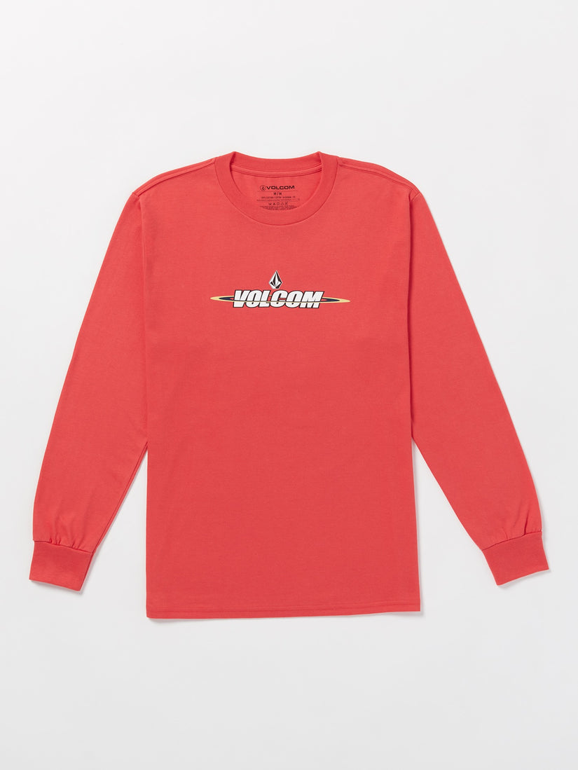 Cheezmoso Long Sleeve Tee - Flash Red