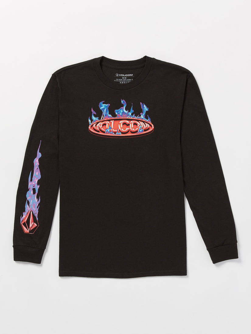 Combust Long Sleeve Tee - Black