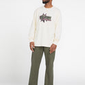 Volcom Entertainment Fat Tony Long Sleeve Tee - Off White