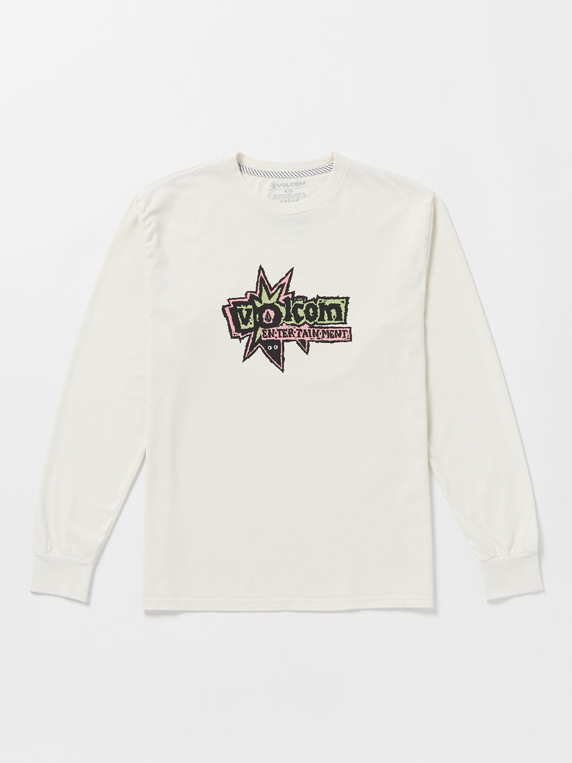 Volcom Entertainment Fat Tony Long Sleeve Tee - Off White