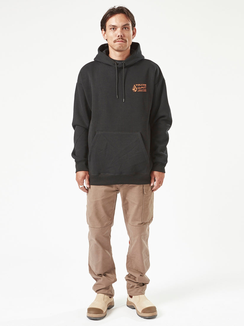 Volcom Workwear Pullover Hoodie - Black