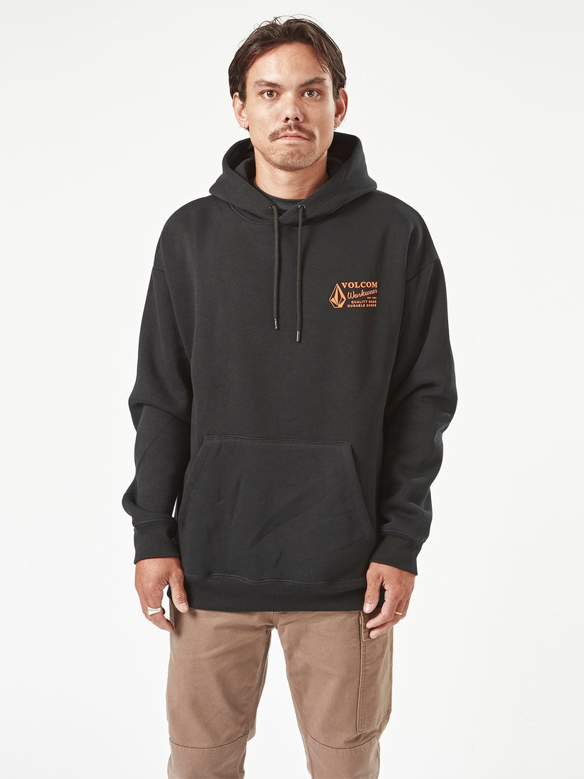 Volcom Workwear Pullover Hoodie - Black