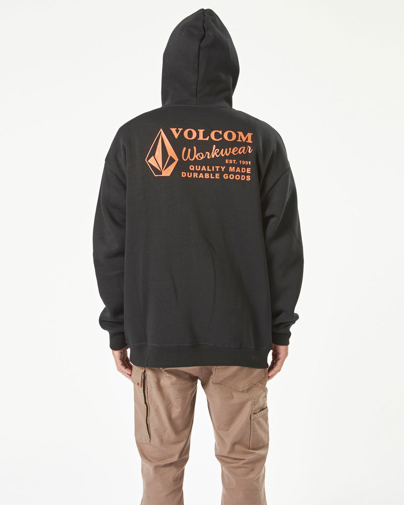 Volcom Workwear Pullover Hoodie - Black