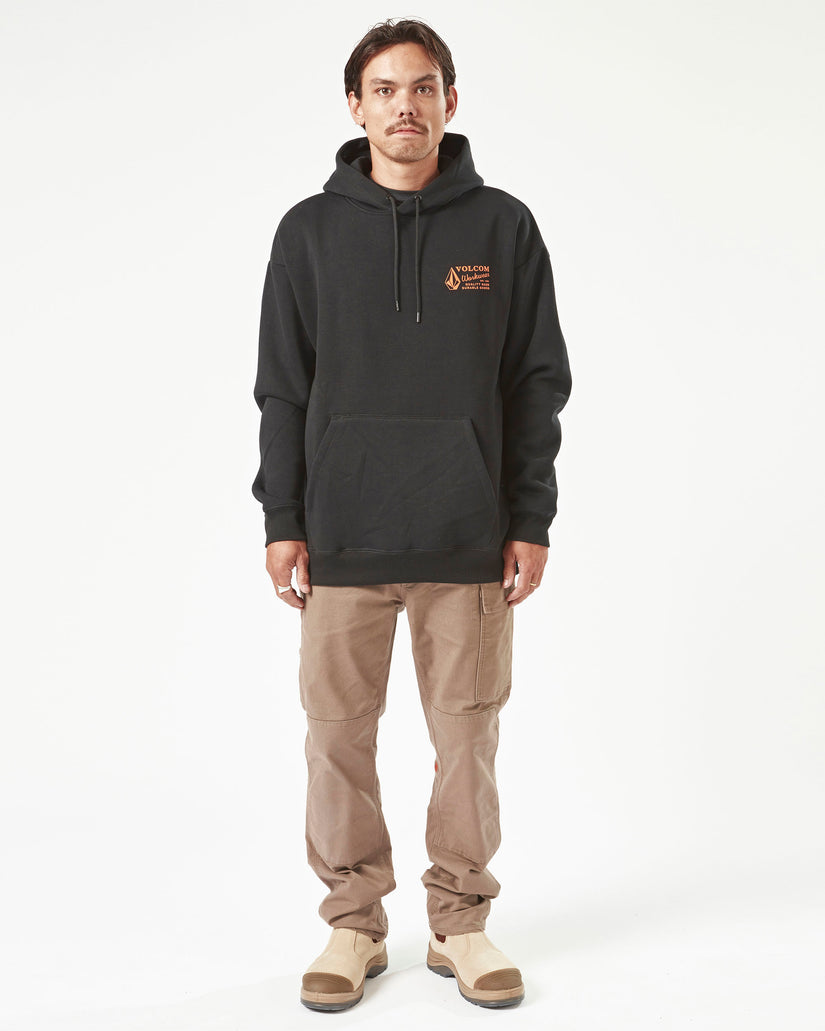 Volcom Workwear Pullover Hoodie - Black