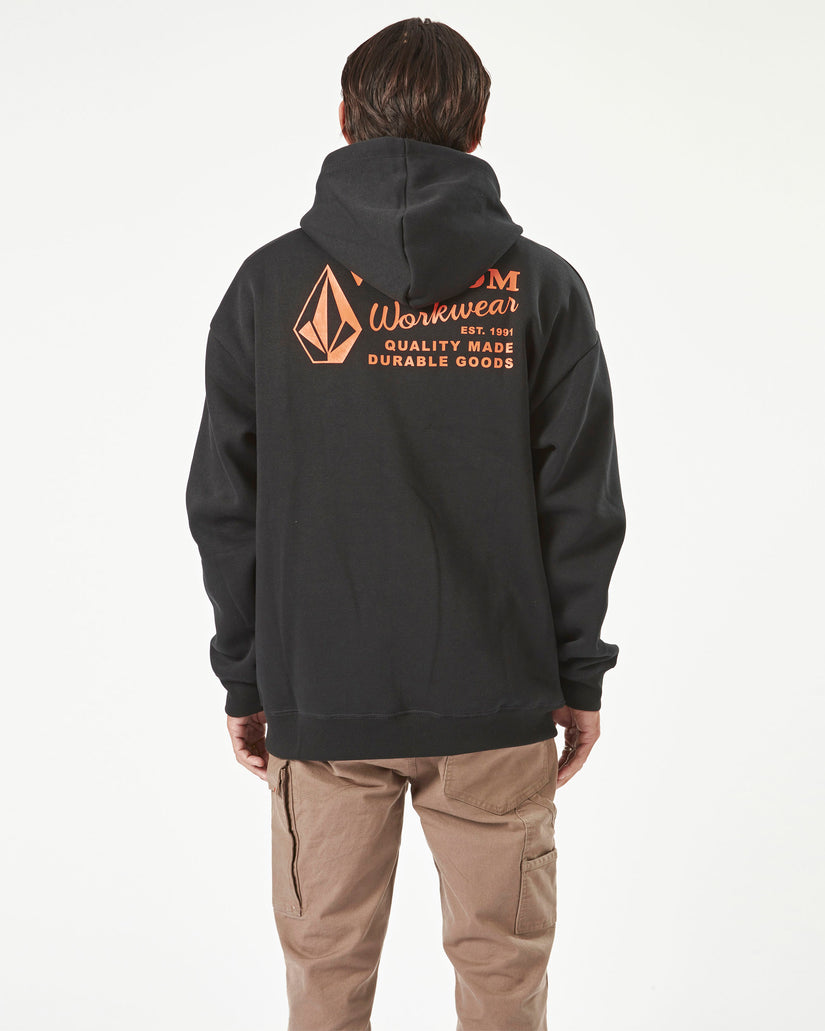 Volcom Workwear Pullover Hoodie - Black