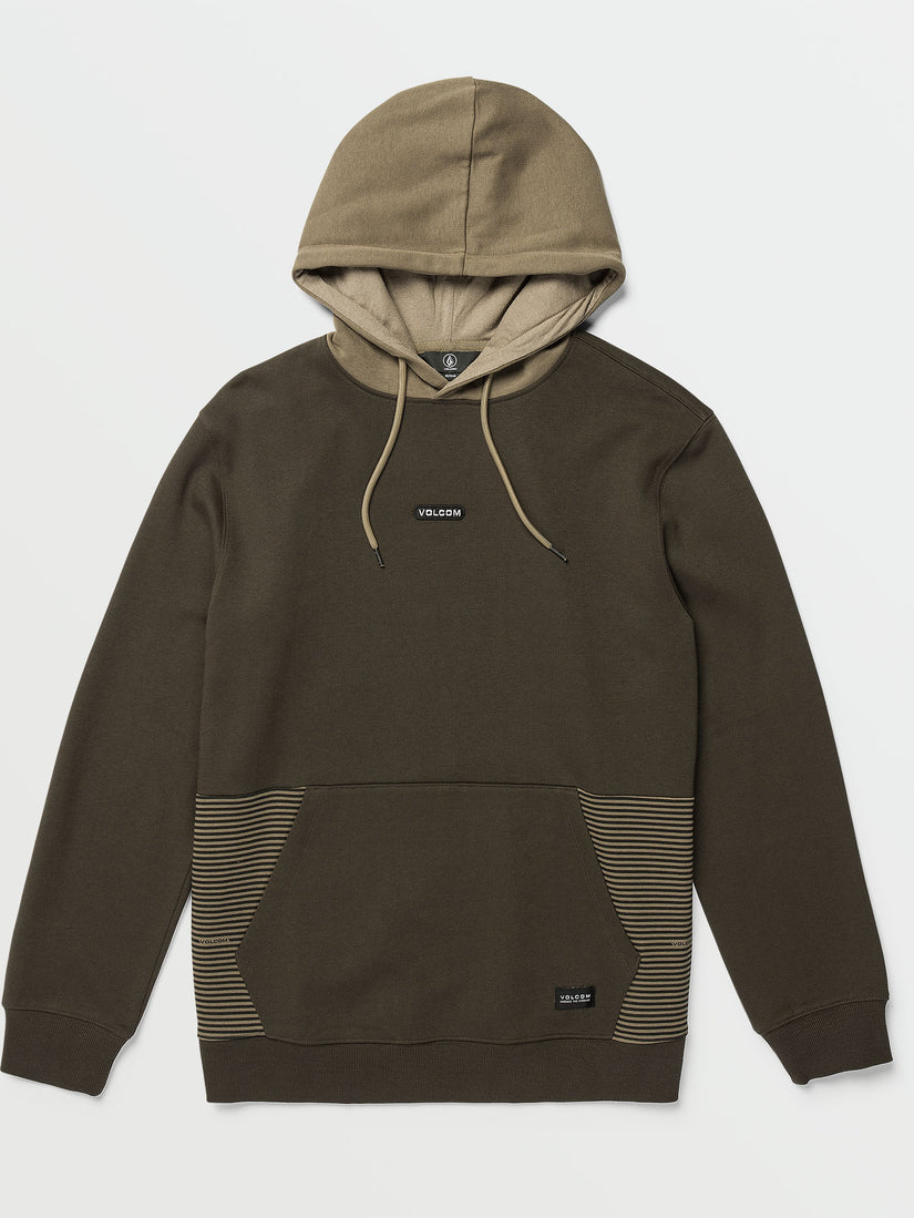 Foley Pullover Fleece Sweatshirt - Dark Chocolate