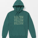 Vibes Time Fleece Hoodie - Ranger Green