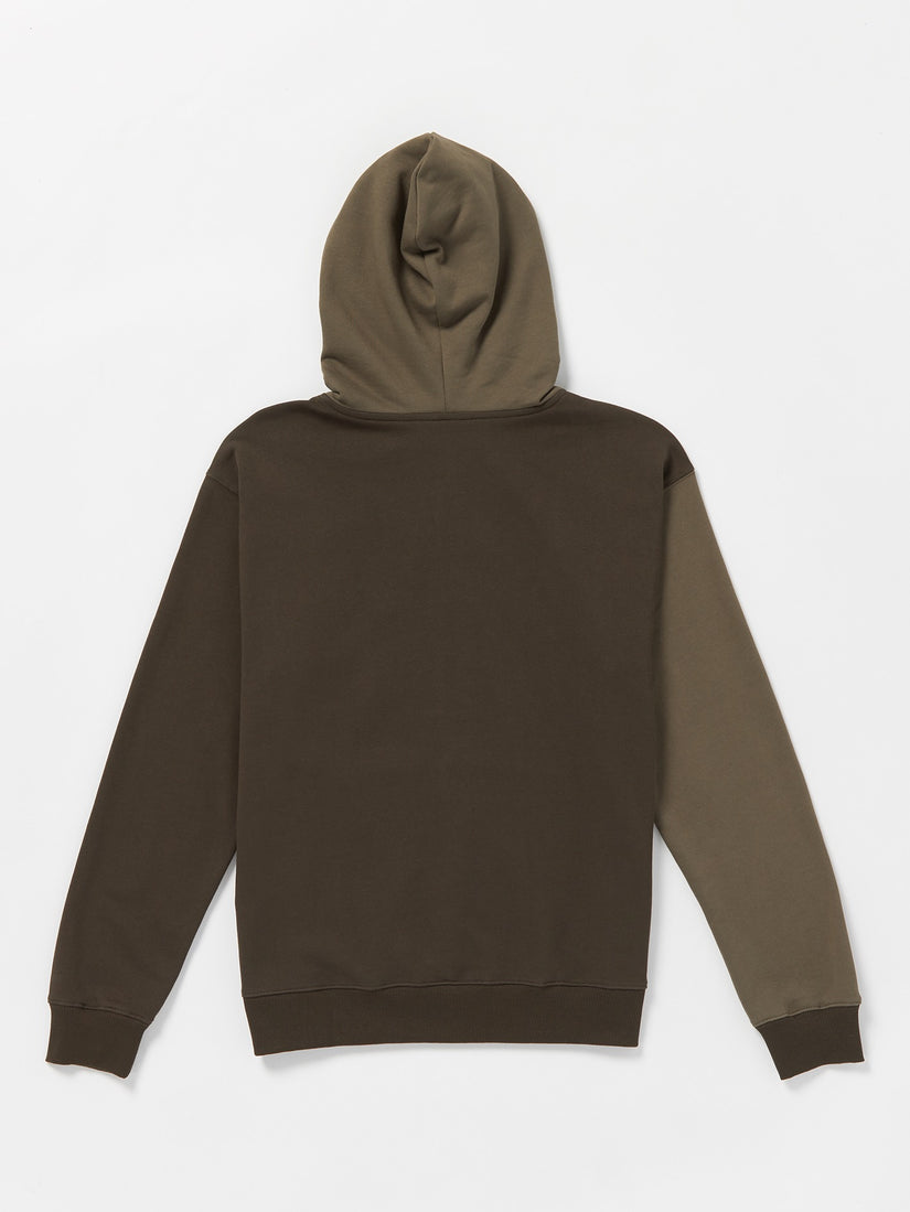 Halfstone Fleece Hoodie - Bison