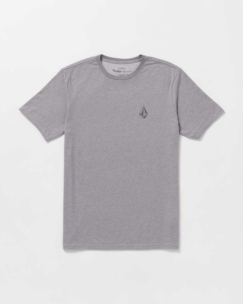 Stone Tech Short Sleeve Tee - Heather Grey