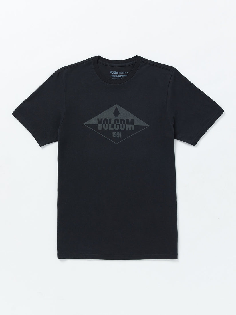 Stone Sane Tech Short Sleeve Tee - Black