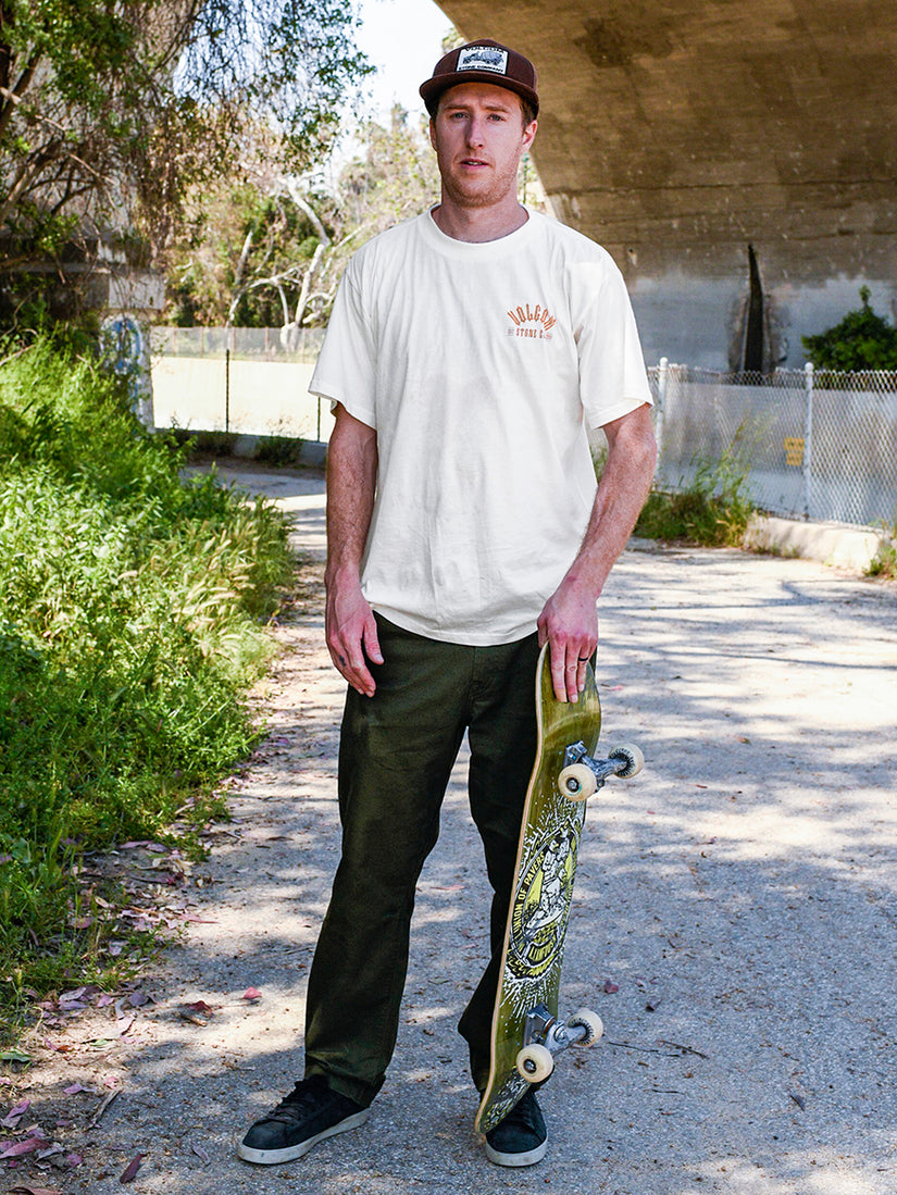 Skate Vitals Grant Taylor Short Sleeve Tee 2 - Off White