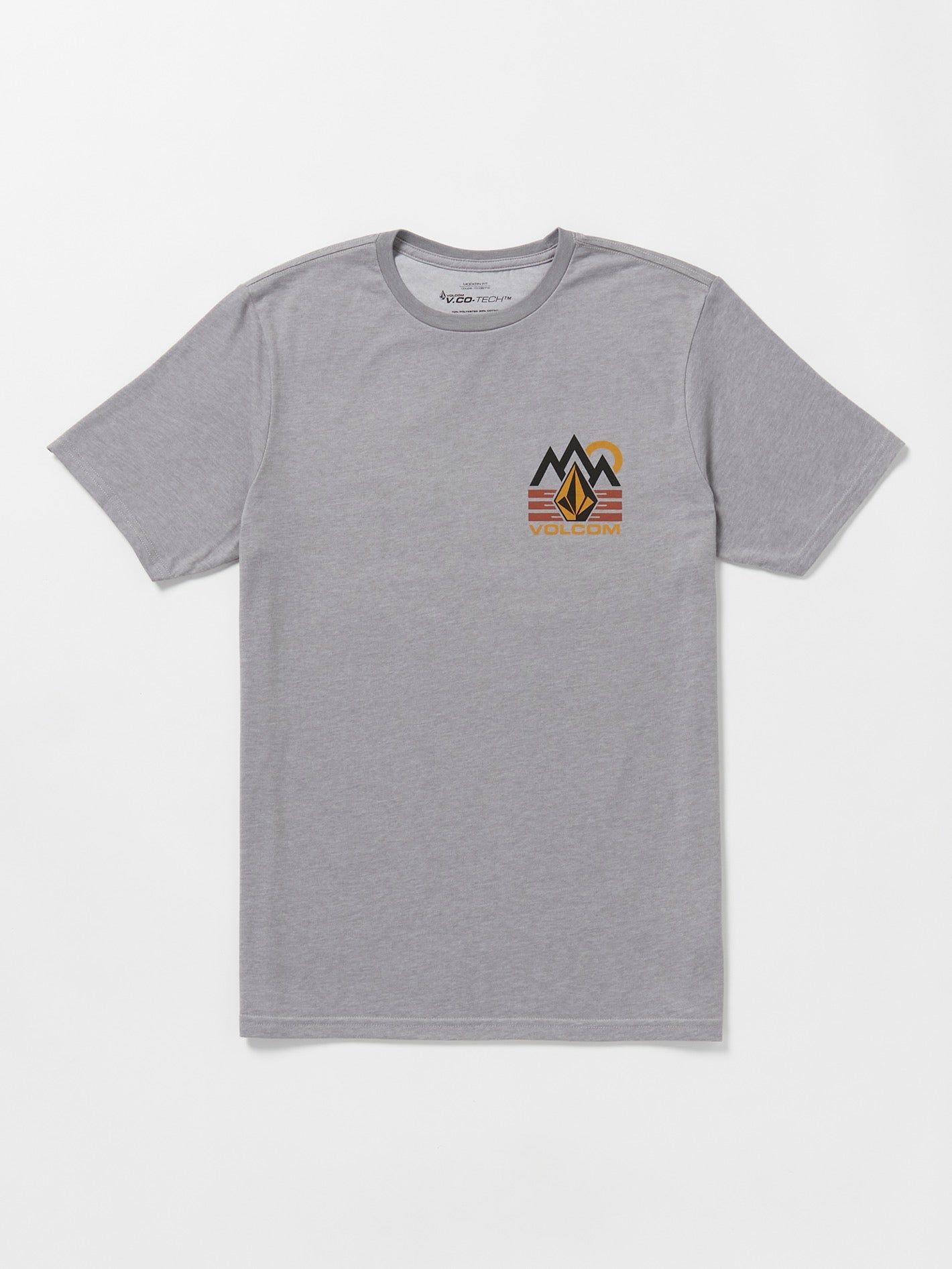 Mountain Stone Tech Short Sleeve Tee - Heather Grey – Volcom US