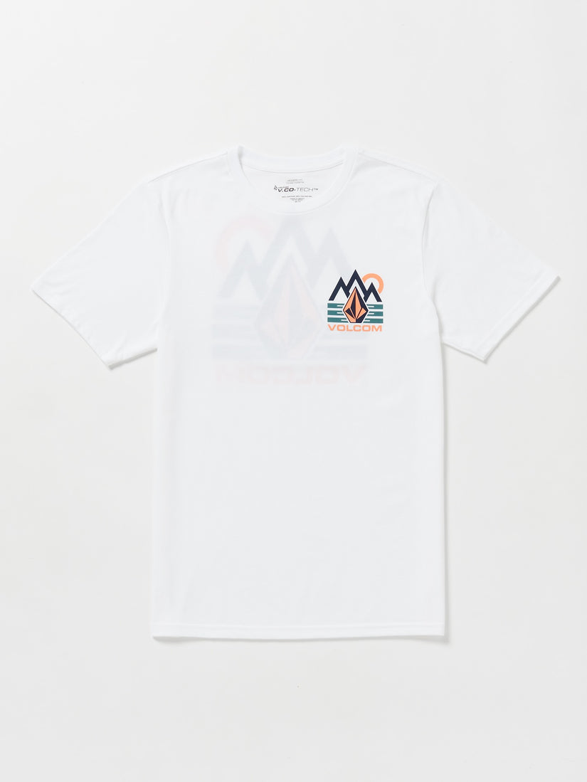 Mountain Stone Tech Short Sleeve Tee - White