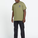 Skate Vitals Originator Short Sleeve Tee - Thyme Green