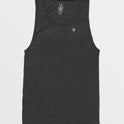 Solid Heather Tank - Dark Black Heather