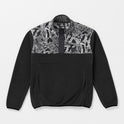 Error92 Mock Neck Sweatshirt - Black White