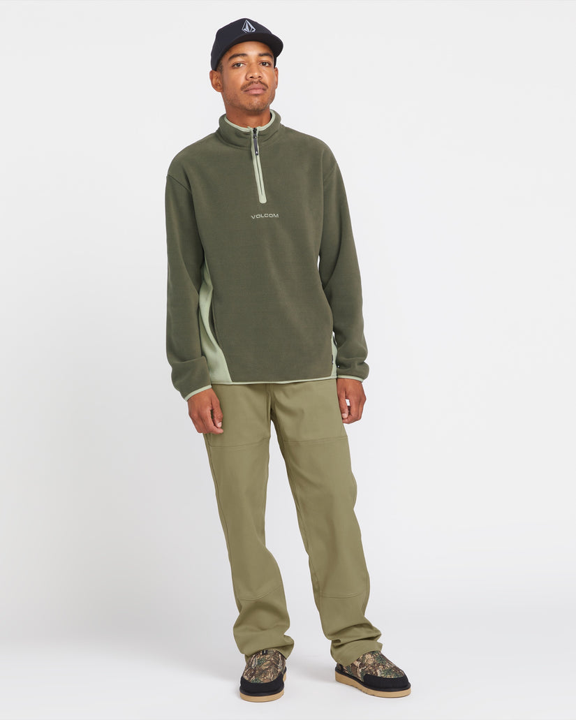 Error 92 Mock Neck Sweatshirt - Winter Moss