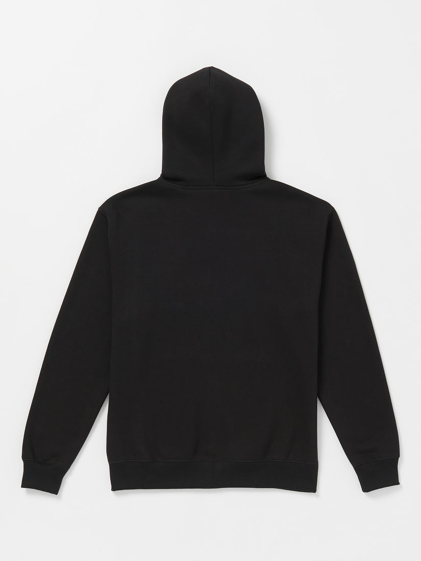 Single Stone Zip Hoodie - Black