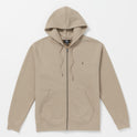 Single Stone Zip Hoodie - Khaki