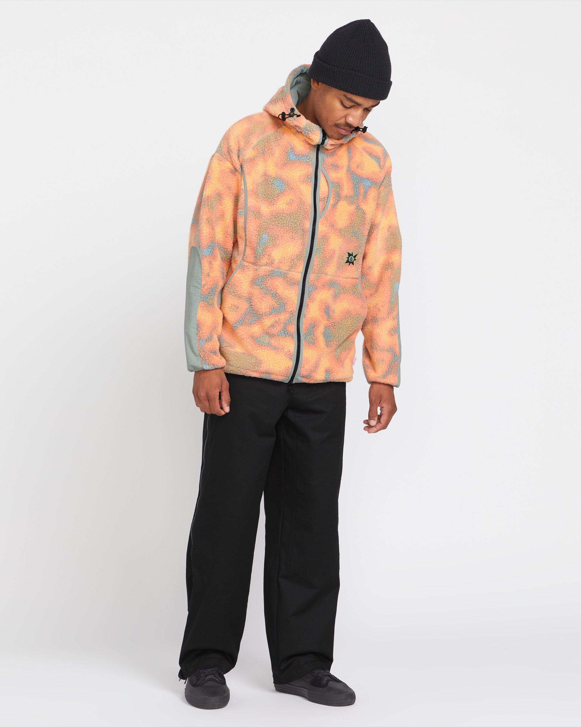 Volcom Japan By Bryan Iguchi Zip Fleece - Tigerlily | Volcom US