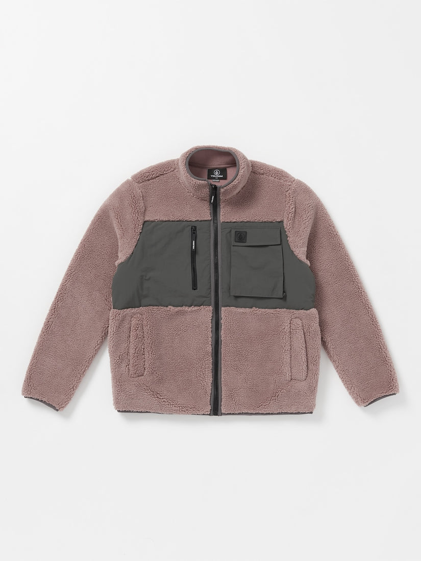 Storm Stone Zip Jacket - Bordeaux Brown