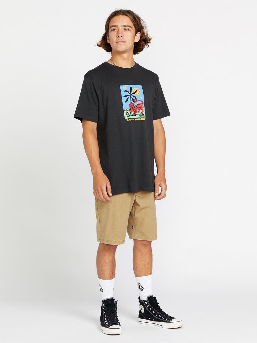 Tarot Tiger Fty Short Sleeve Tee - Stealth