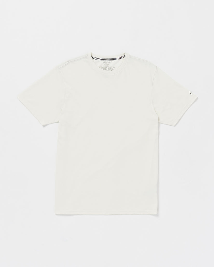 Solid Short Sleeve Tee - Off White