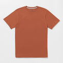 Solid Short Sleeve Tee - Rust