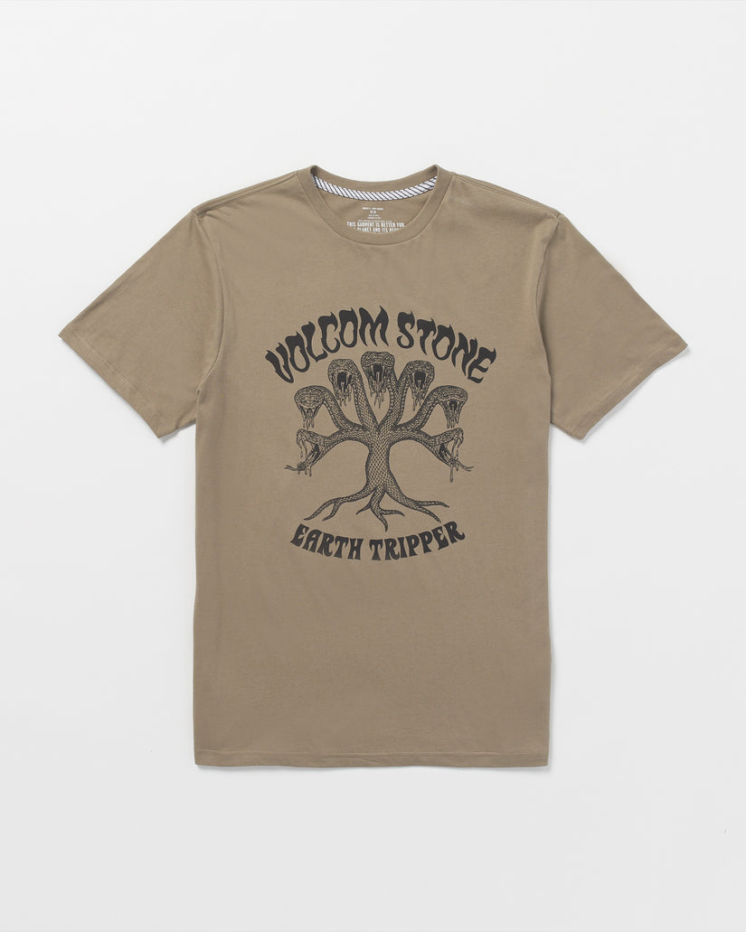 Feeding Tree Short Sleeve Tee - Teak