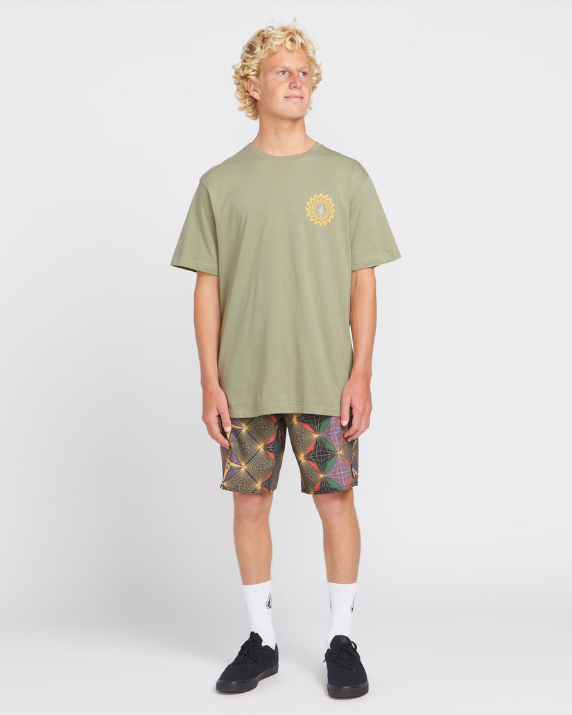 Easy Orbit Short Sleeve Tee - Green Tea