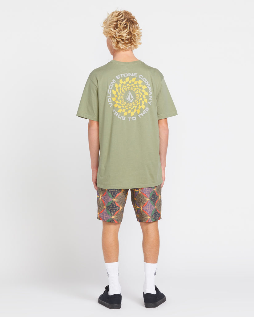 Easy Orbit Short Sleeve Tee - Green Tea