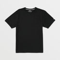 Solid Ss Pocket Tee - Black