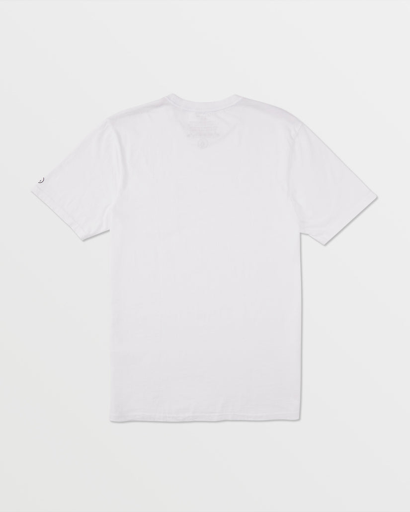 Solid Ss Pocket Tee - White