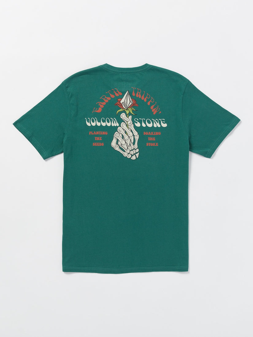 Stone Stoker Farm to Yarn Short Sleeve Tee - Ranger Green