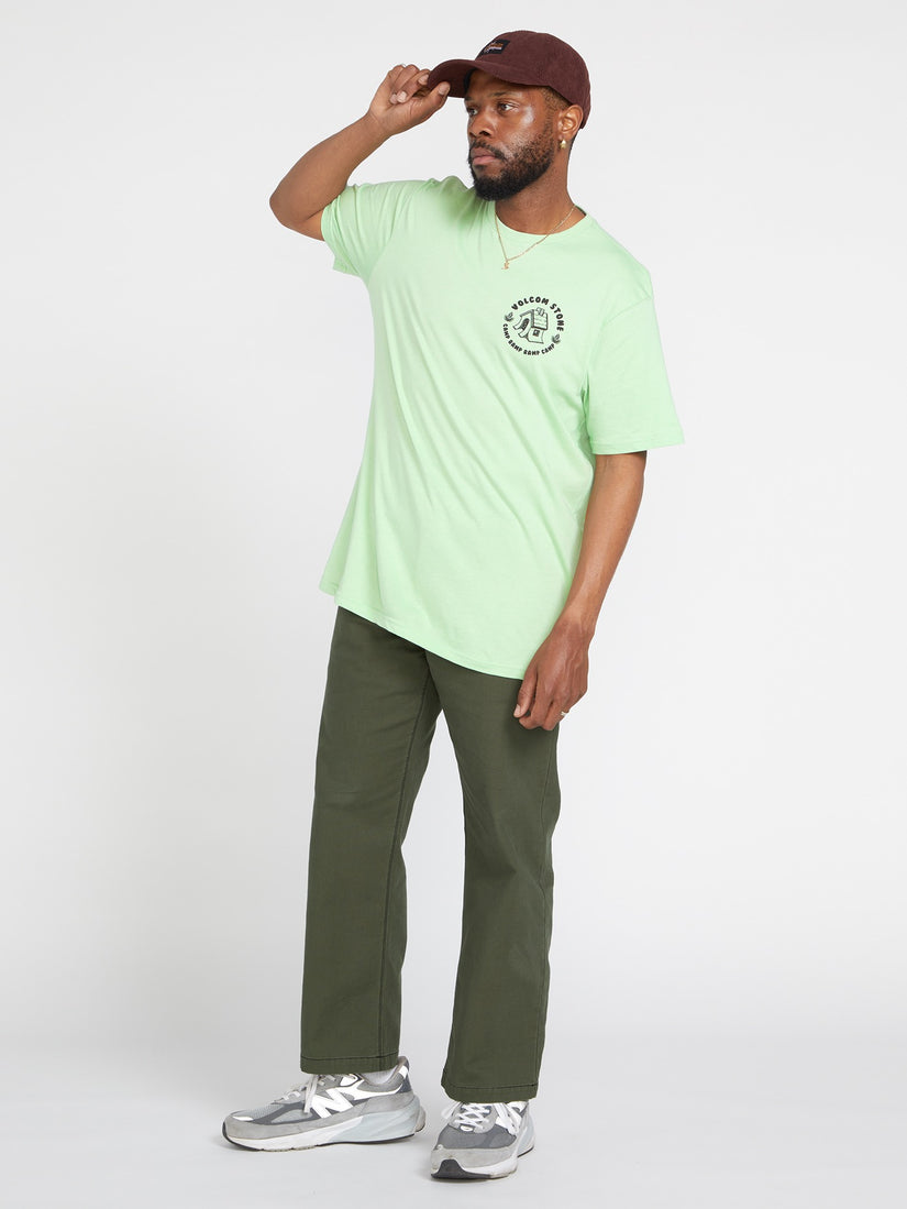 Volcom Entertainment Fat Tony Short Sleeve Tee - Celadon