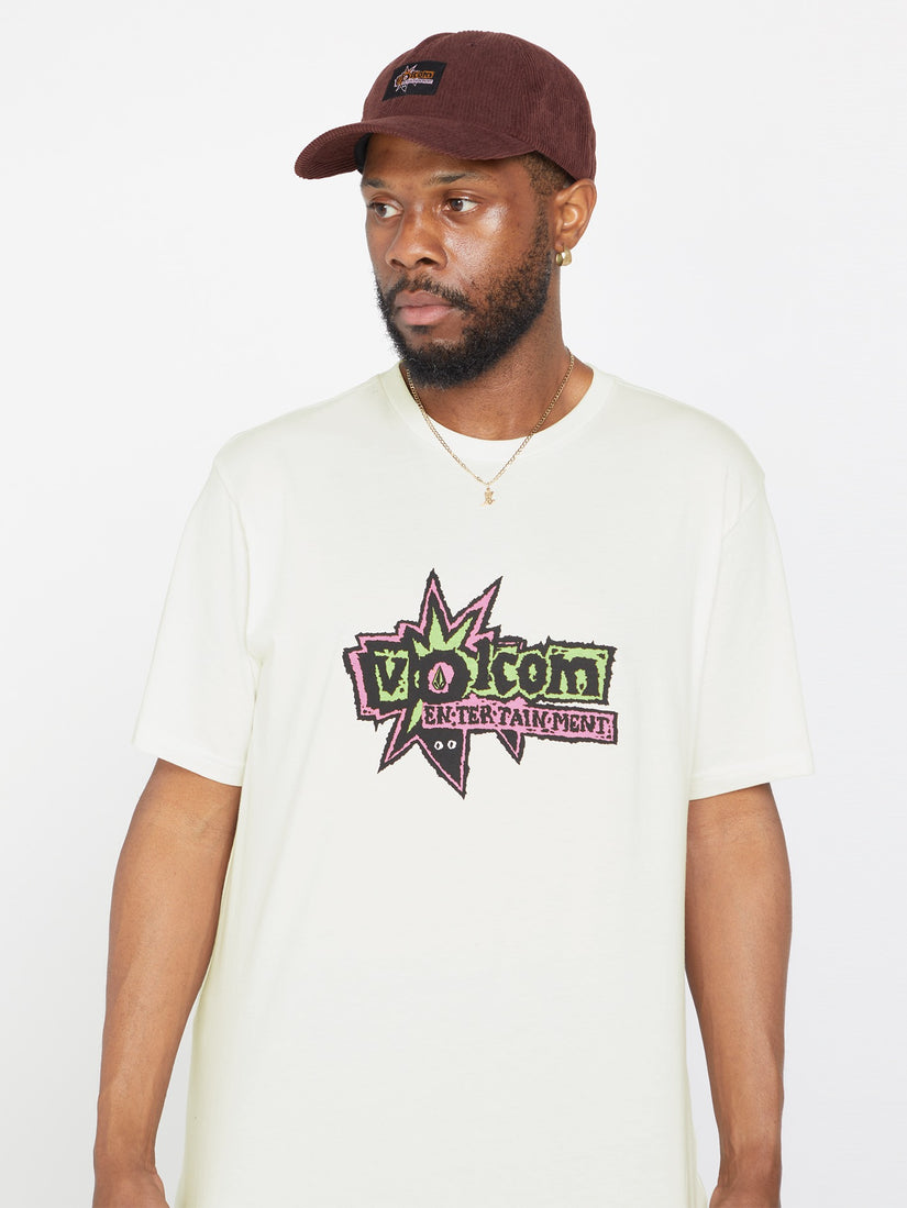 Volcom Entertainment Fat Tony Short Sleeve Tee - Off White