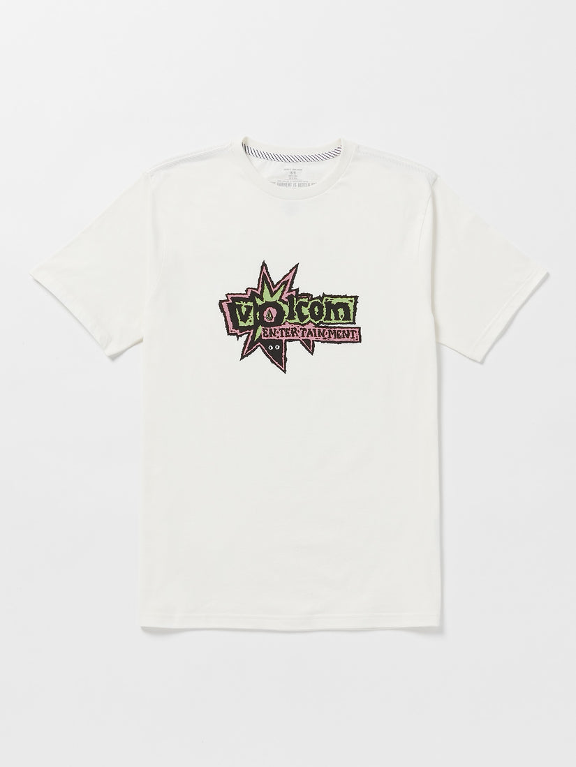 Volcom Entertainment Fat Tony Short Sleeve Tee - Off White