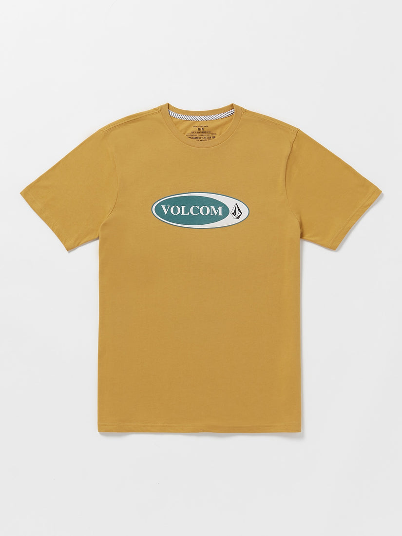 Vellipse Short Sleeve Tee -  Mustard